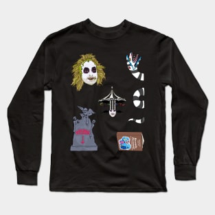 Beetlejuice | Sticker Set Long Sleeve T-Shirt